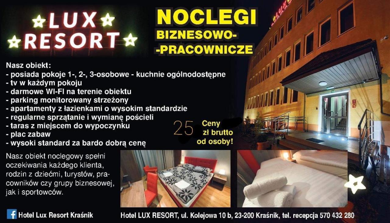 Lux Resort Kraśnik Exterior foto